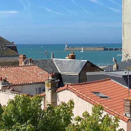 Le Kifanlo - Appartement Avec Une Grande Terrasse Vue Mer Et Plage A 100 M Les Sables-dʼOlonne Exterior foto